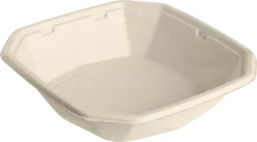 Octabagass Salatboks Fiber Pbat/pla 650ml Brun