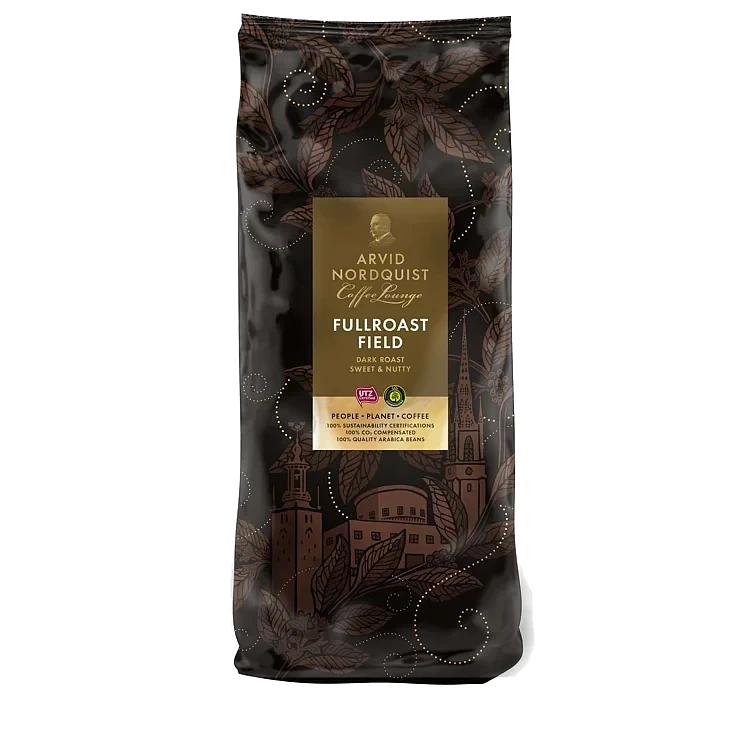 Kaffe fullroast field hele bønner   1kg