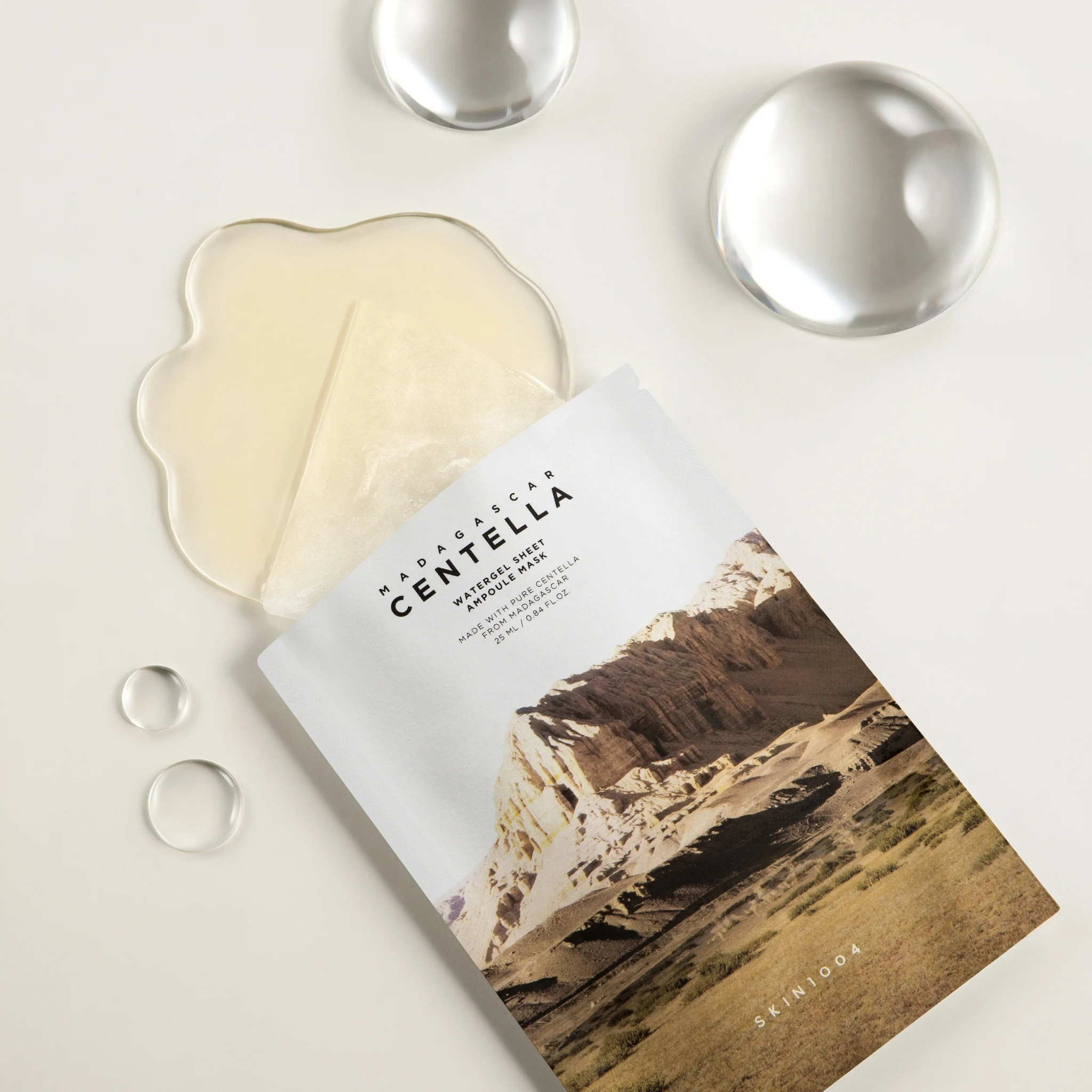 SKIN1004 Madagascar Centella Watergel Sheet Ampoule Mask, 5 stk.