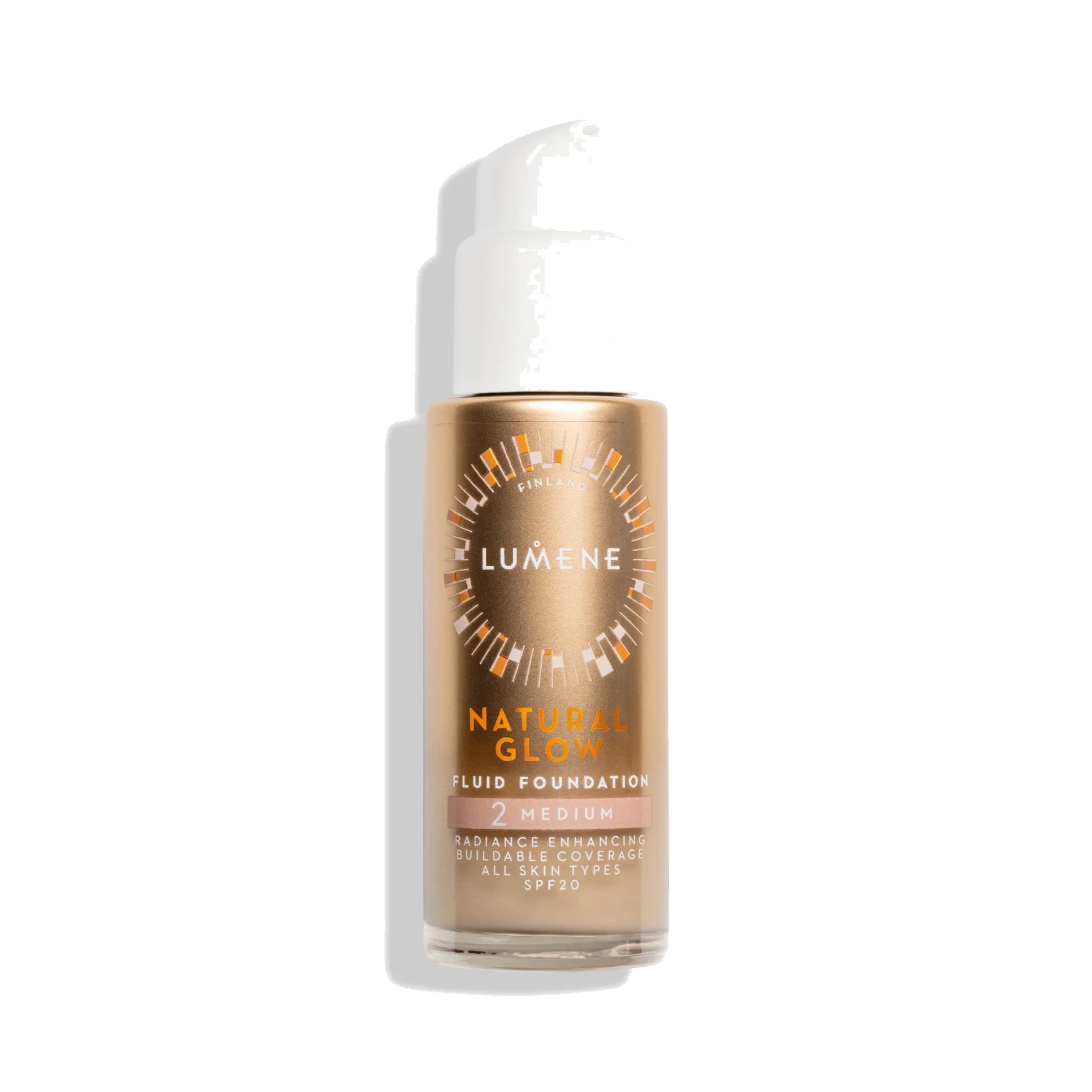 Lumene Natural Glow Fluid Foundation 2 Medium