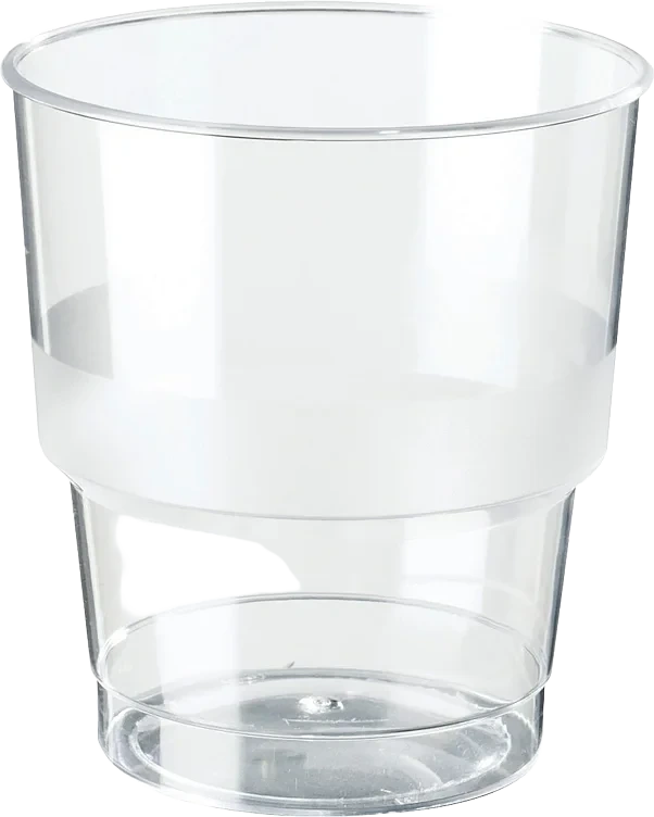 Plastglass 25cl enk.pk. 1050stk