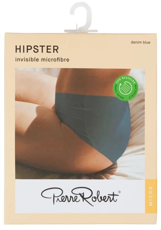 Hipster Micro Invis.Denim Blue L Pierre-Robert