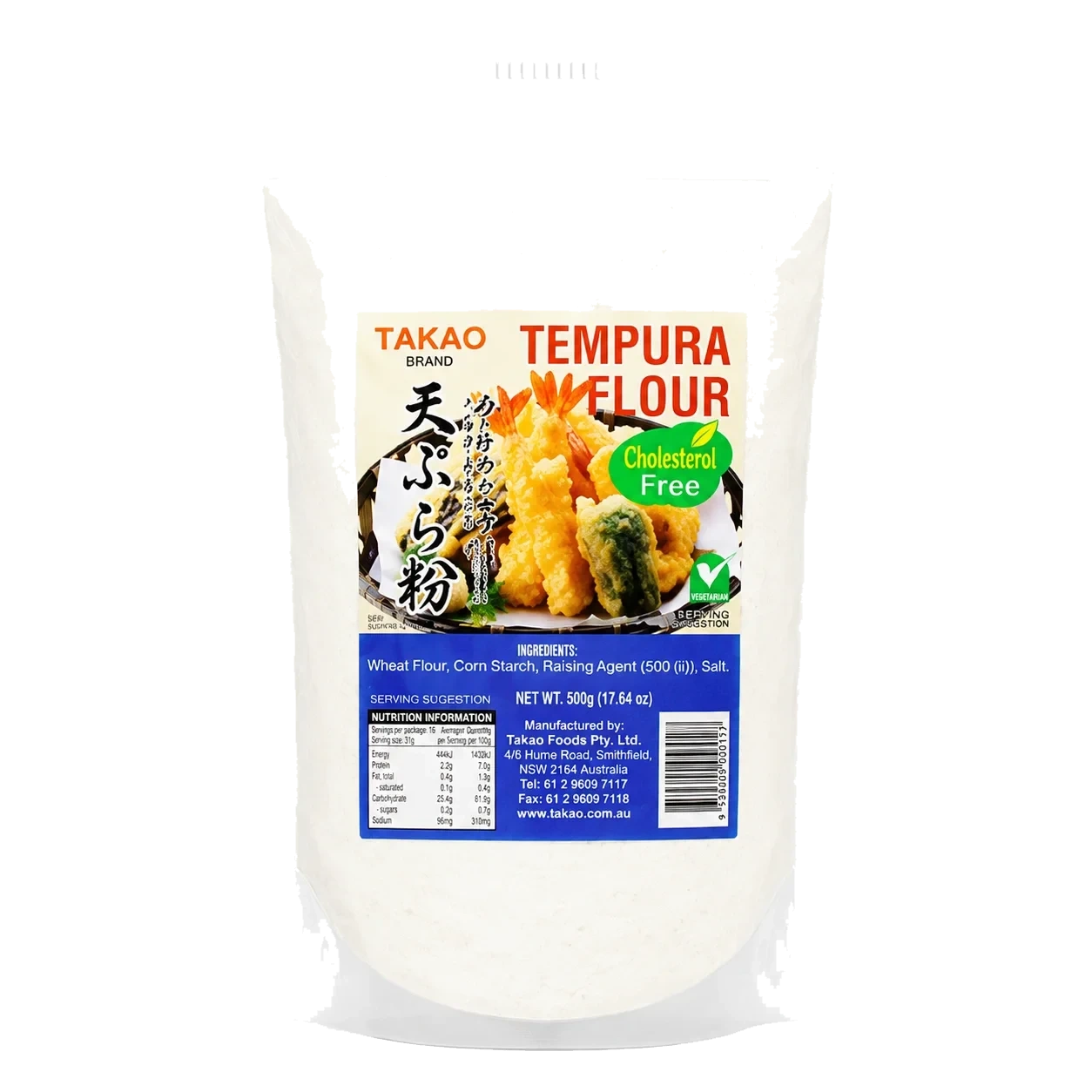 Takao Gluten Free Tempura Batter Mix 500g Vegan