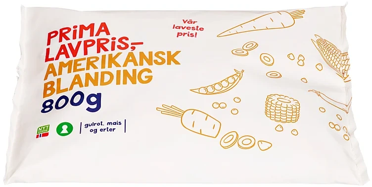 Amerikansk blanding   800g