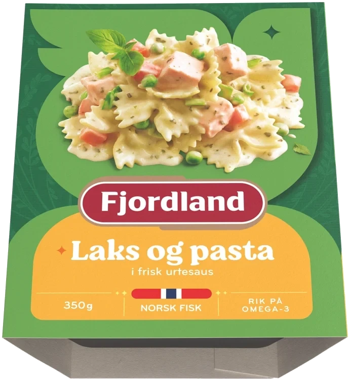 Laks & pasta skål   350g
