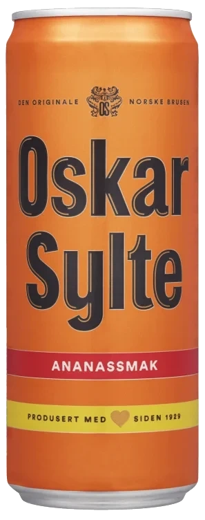 Oskar Sylte Ananassmak 0,33l bx