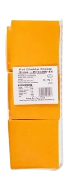 Engelsk cheddar skivet  1kg