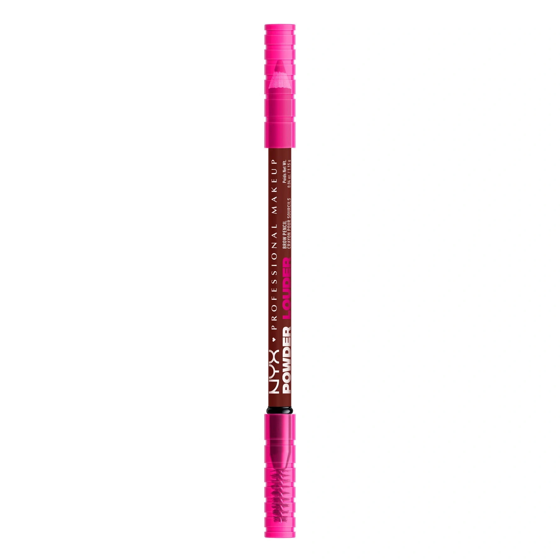 NYX PROFESSIONAL MAKEUP Powder Louder Brow Pencil 04 Black Cherry