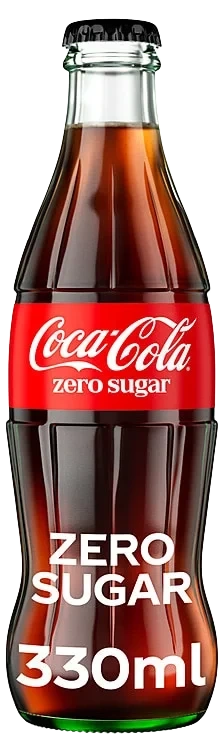 Coca-Cola Zero Sugar 330ml Glassflaske