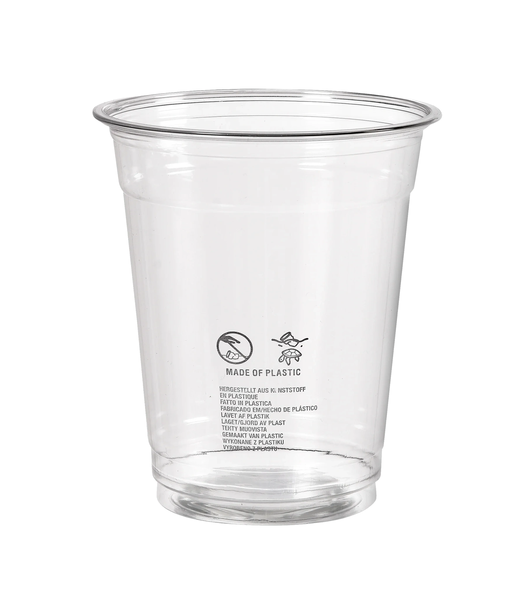 GLASS RPET PLASTIC 35cl