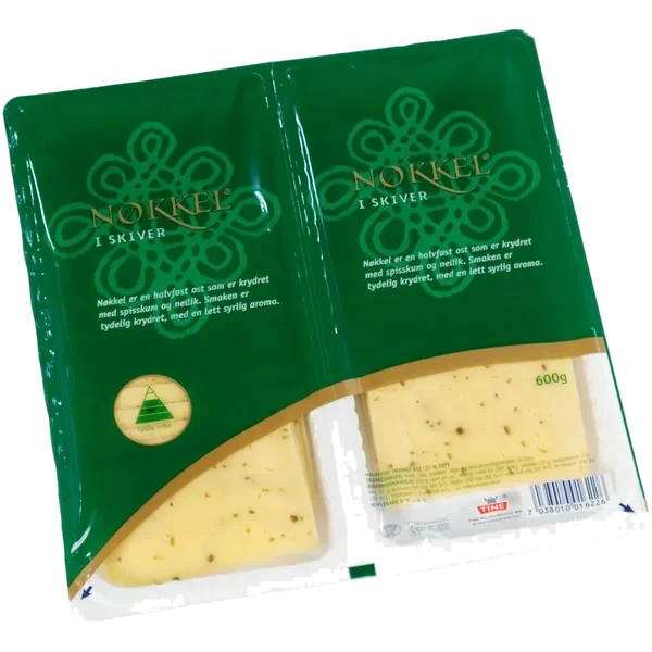 Norvegia Nøkkel Skorpefri 600g Tine