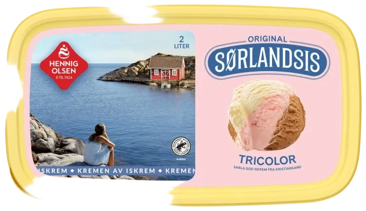 Sørlandsis Tricolor 2l Hennig-Olsen