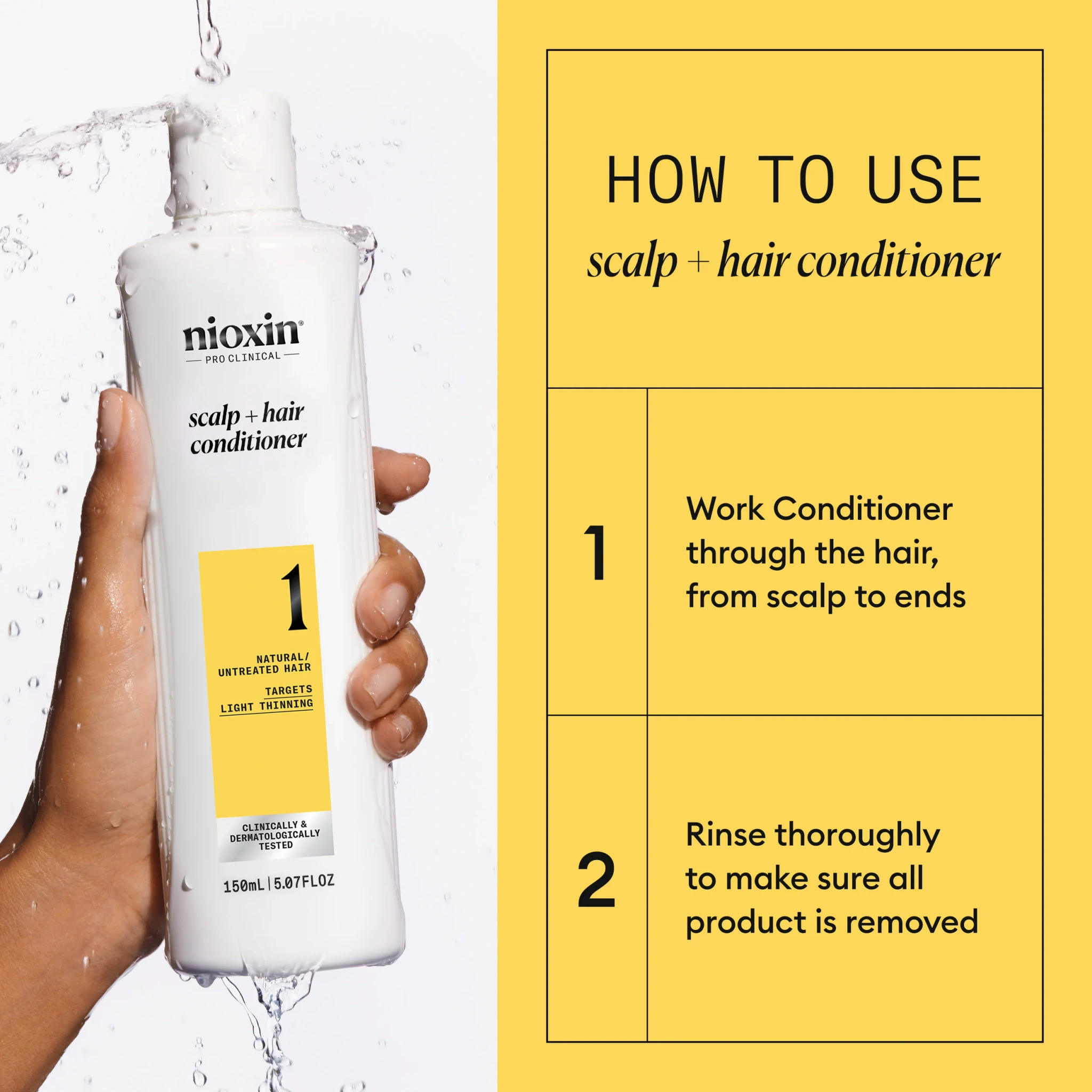 Nioxin System 1 Scalp + Hair balsam 300 ml