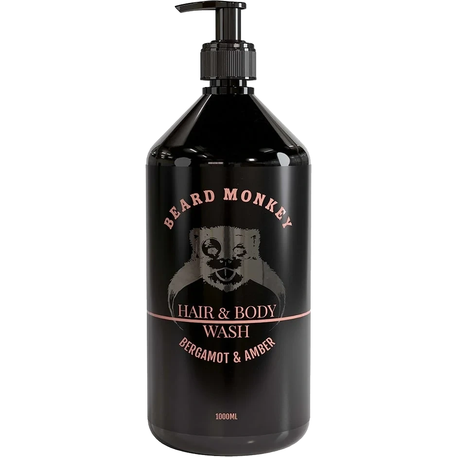 Beard Monkey Hair & Body Bergamot & Amber