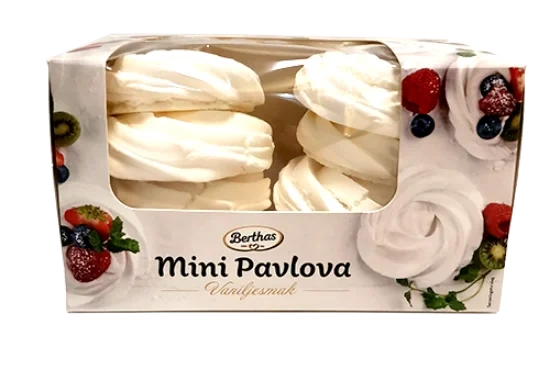 Mini Pavlova Vaniljesmak 120g