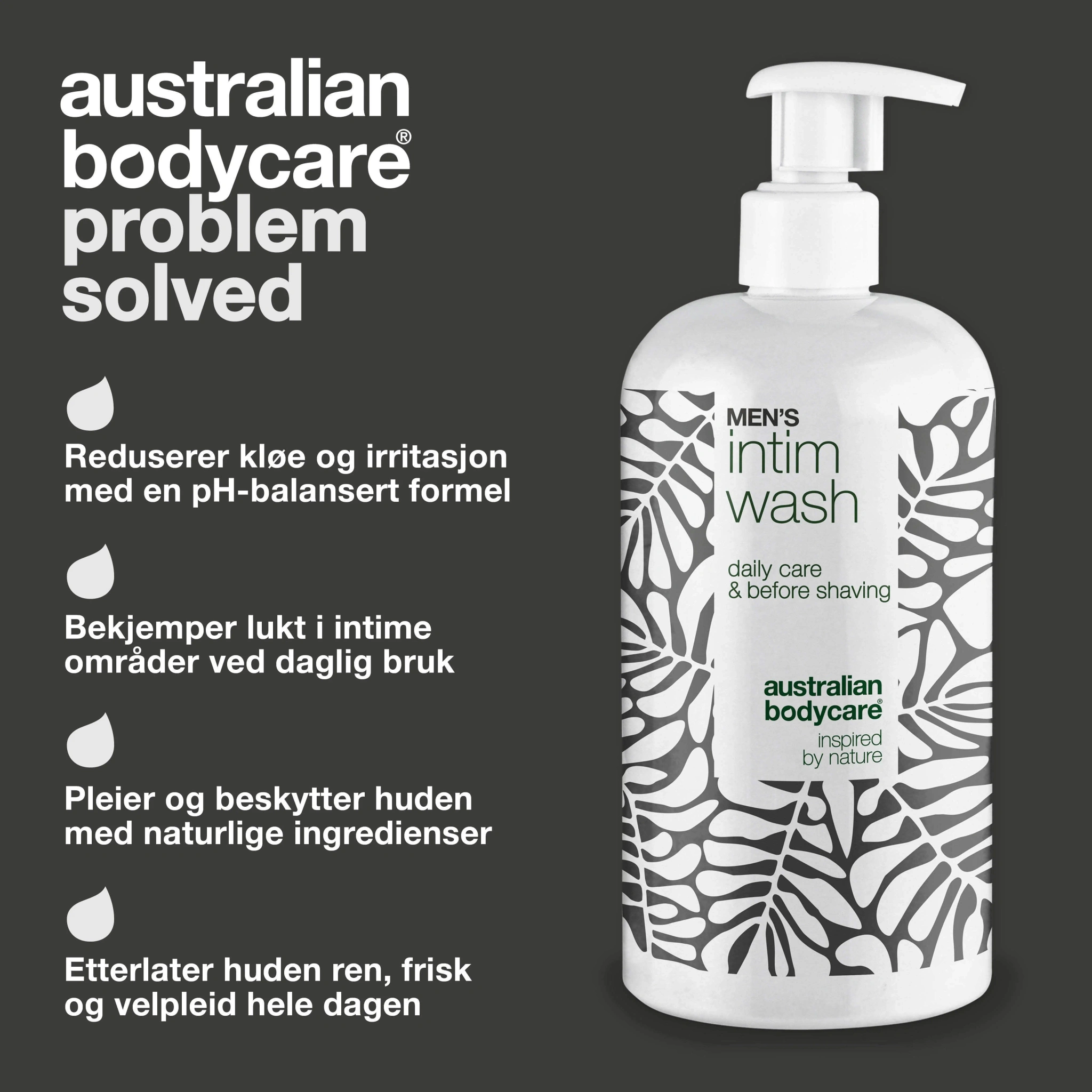 Australian Bodycare Men's Intim Wash, 500 ml