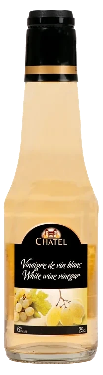 Hvitvins Eddik 6% 250ml Chatel