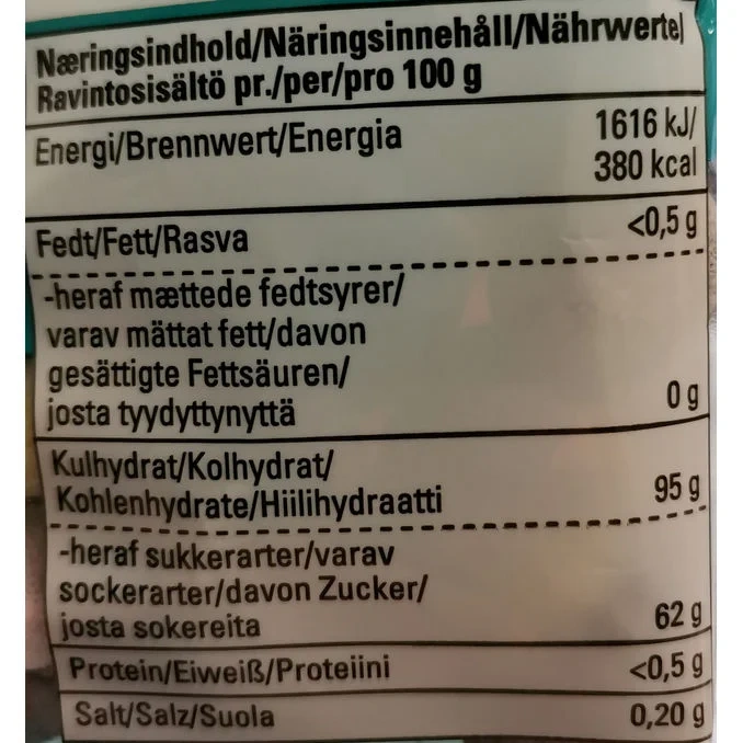 Karamellmix Surt