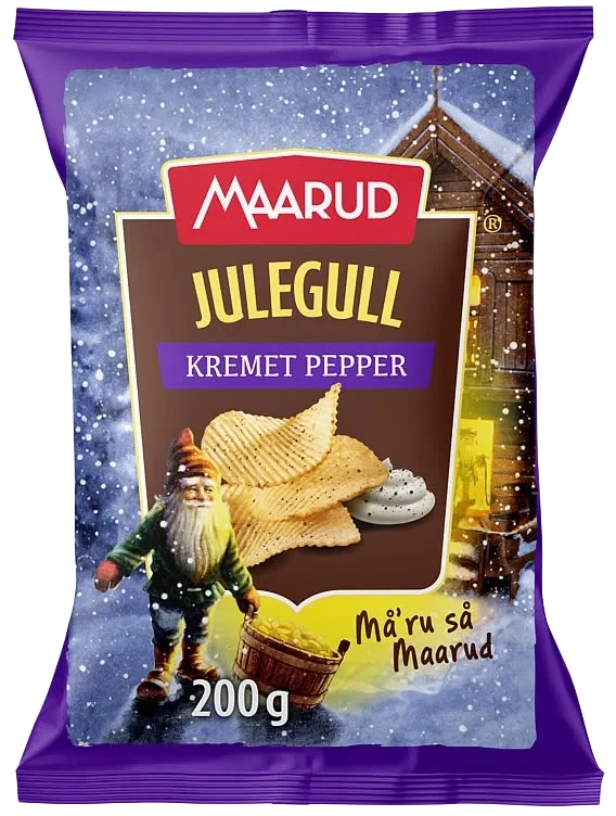 Julegull Rifla Kremet Pepper 200g Maarud