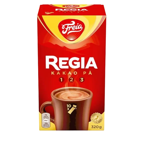 Regia sjokoladedrikk 10pk 320g