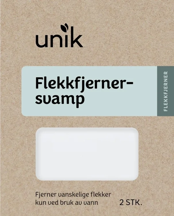 Svamp Flekkfjerning 2stk Unik