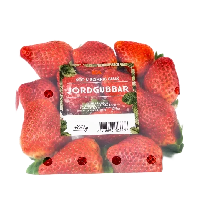 Jordgubbar 400g Klass 1 ICA