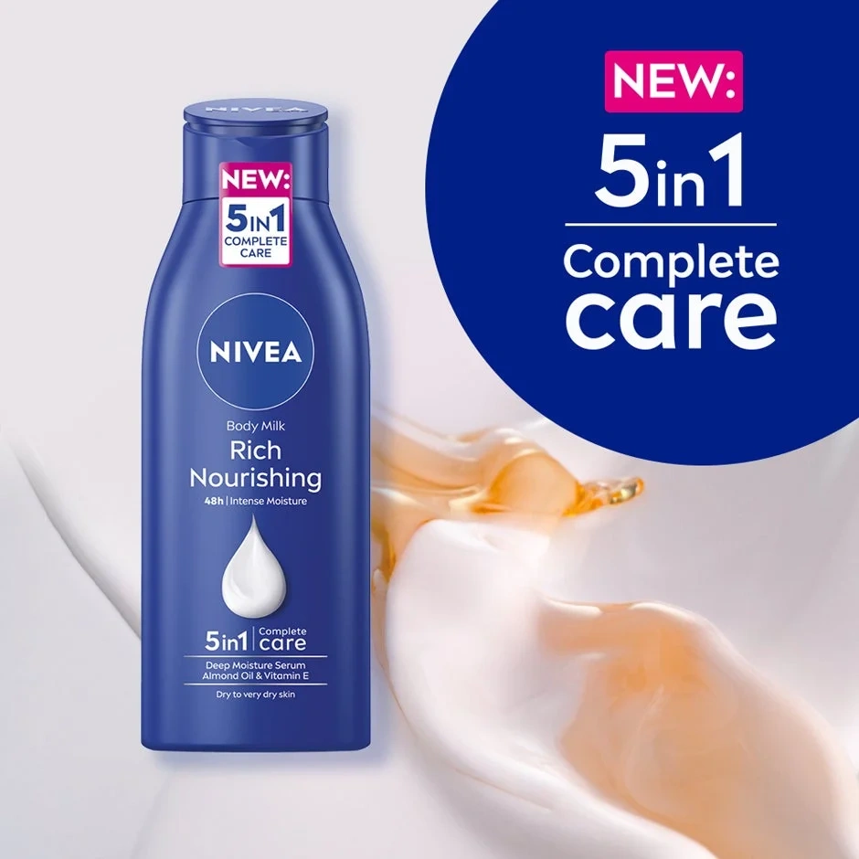 Nivea Body Milk Rich Nourishing, 400ml