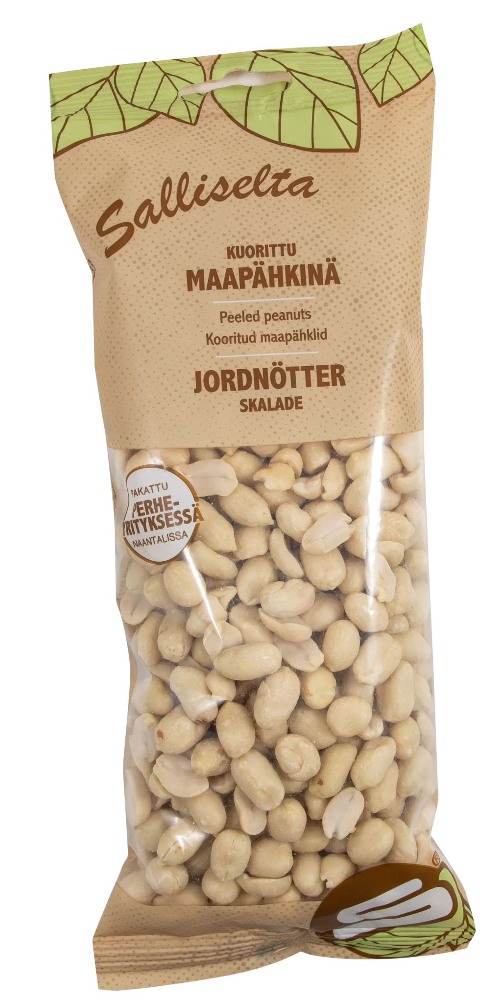 Salliselta Jordnötter skalade