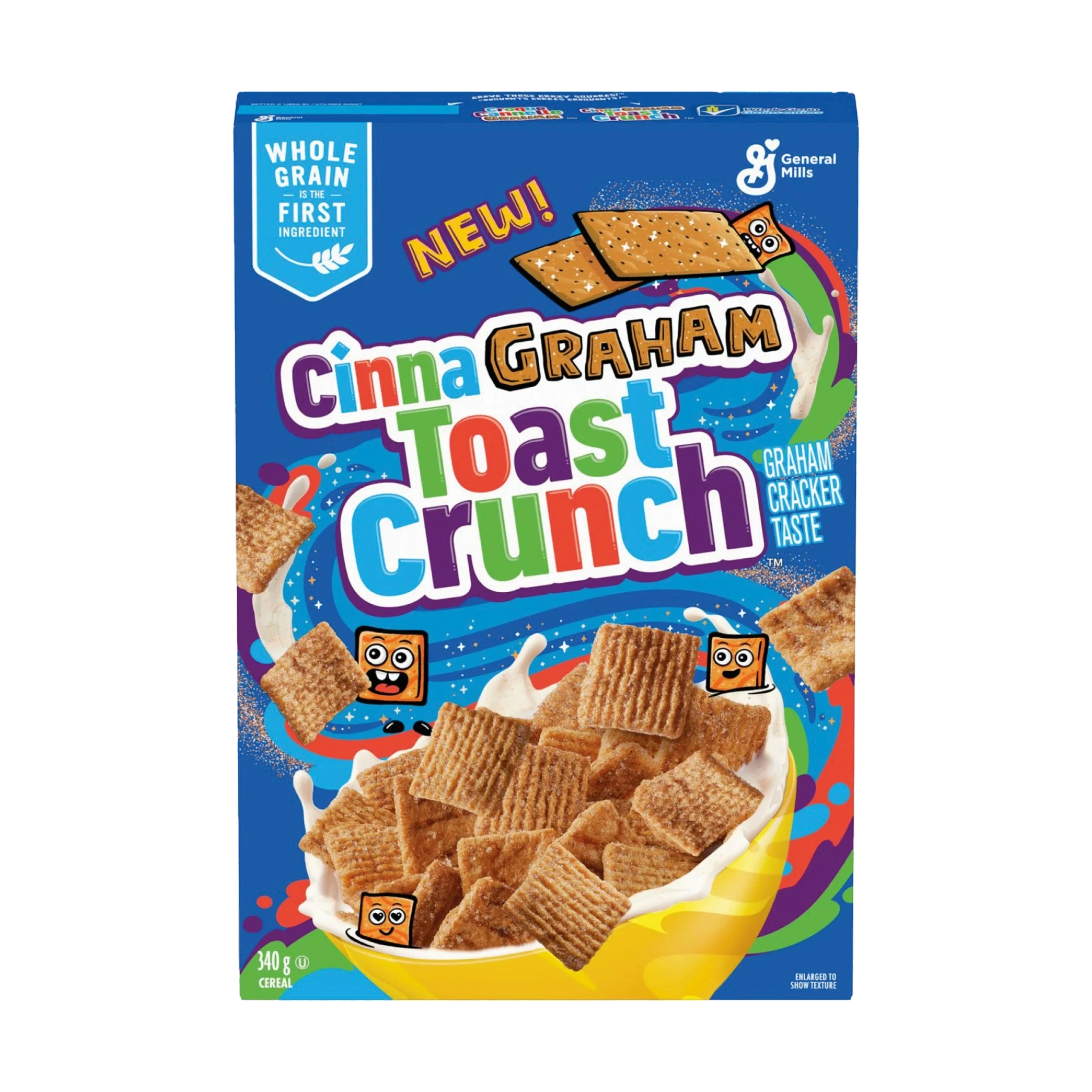 CinnaGraham Toast Crunch 340 g DATOVARE