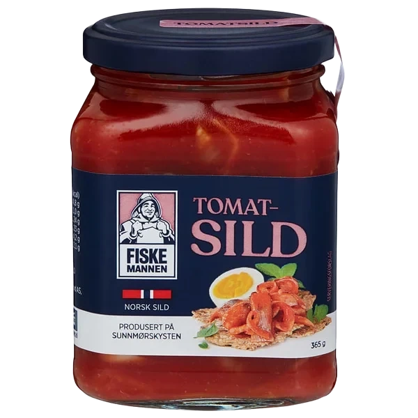 Tomatsild 365g Fiskemannen