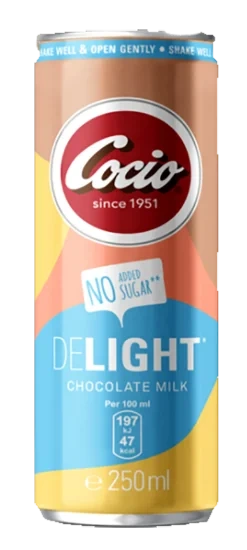 Cocio DeLight sjokomelk u/sukker 250ml