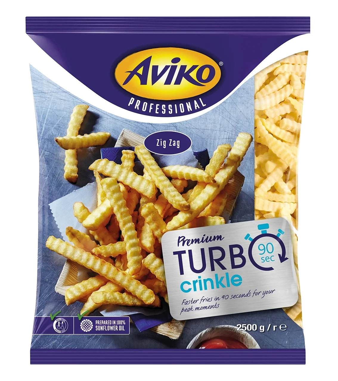 Pommes Frites Turbo Plus Zig Zag