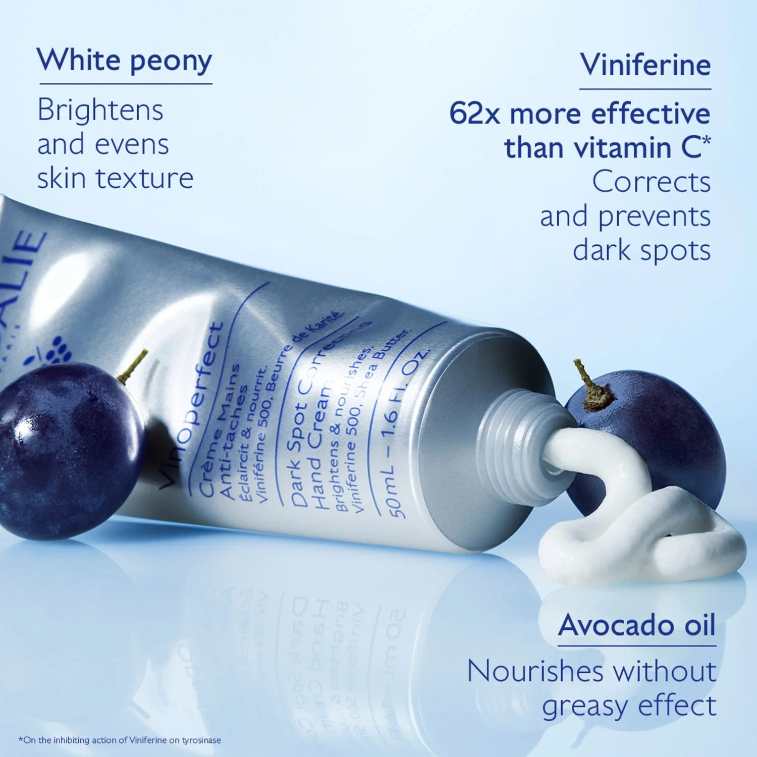 Caudalíe Vinoperfect Dark Spot Correcting Hand Cream 50 ml