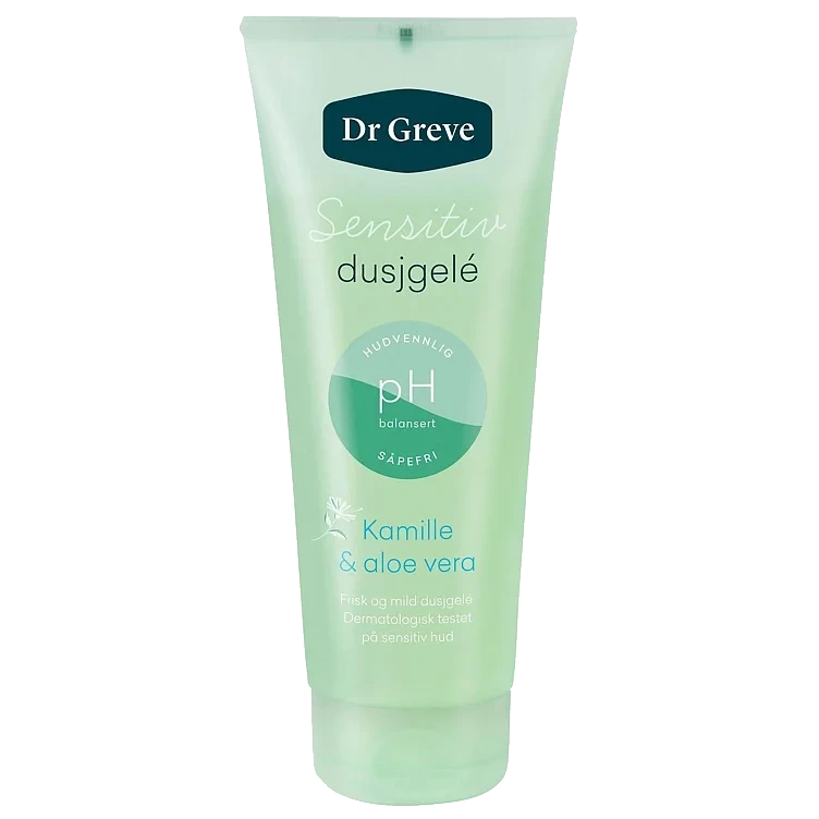 Dr greve sensitiv dusjgele 200ml