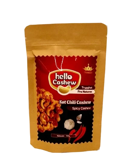 Søt Chili Cashew 100g