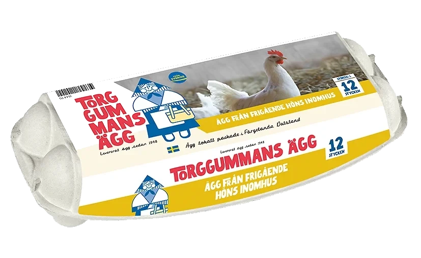 Ägg frigående inomhus L
