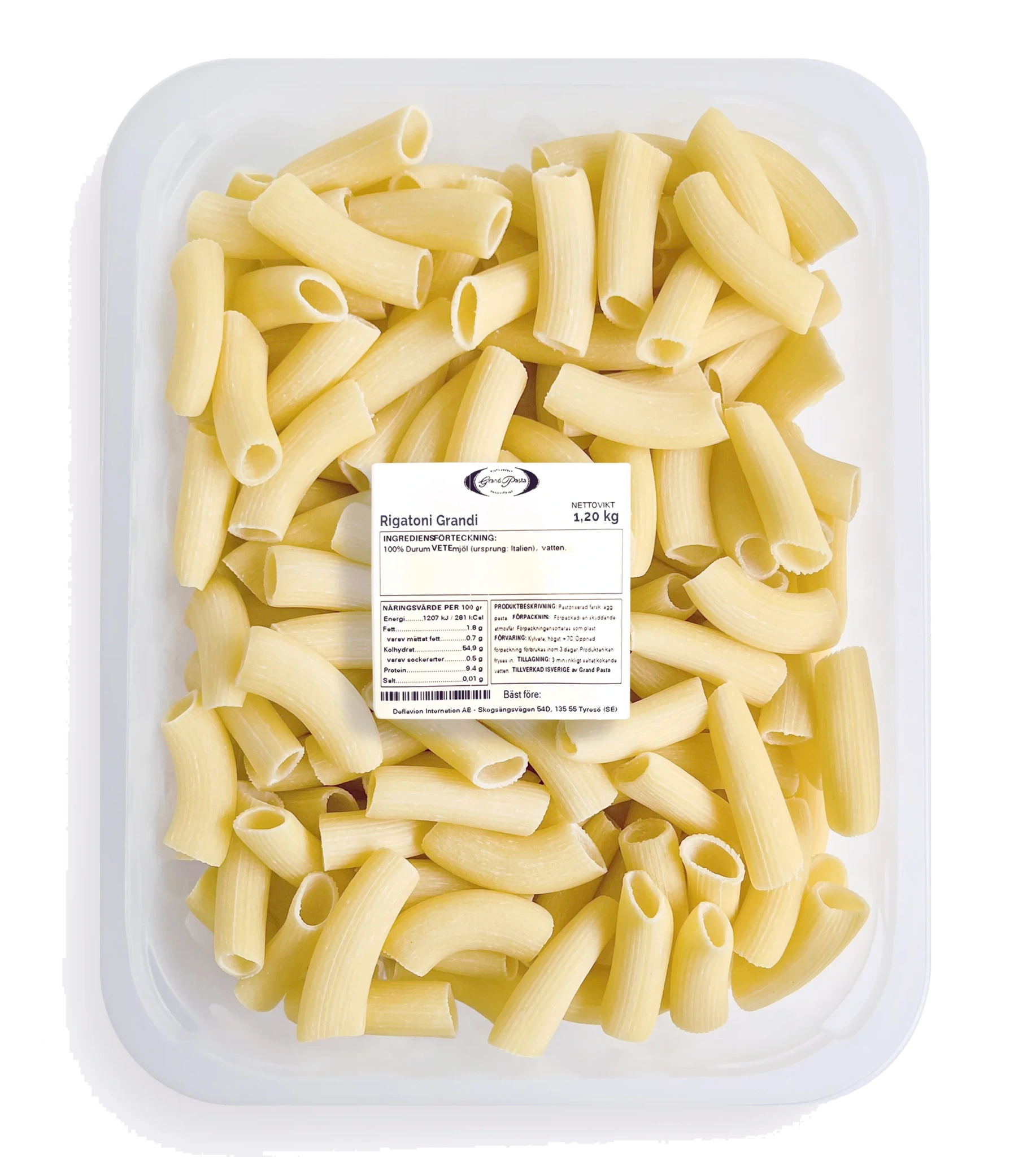 Rigatoni Grandi