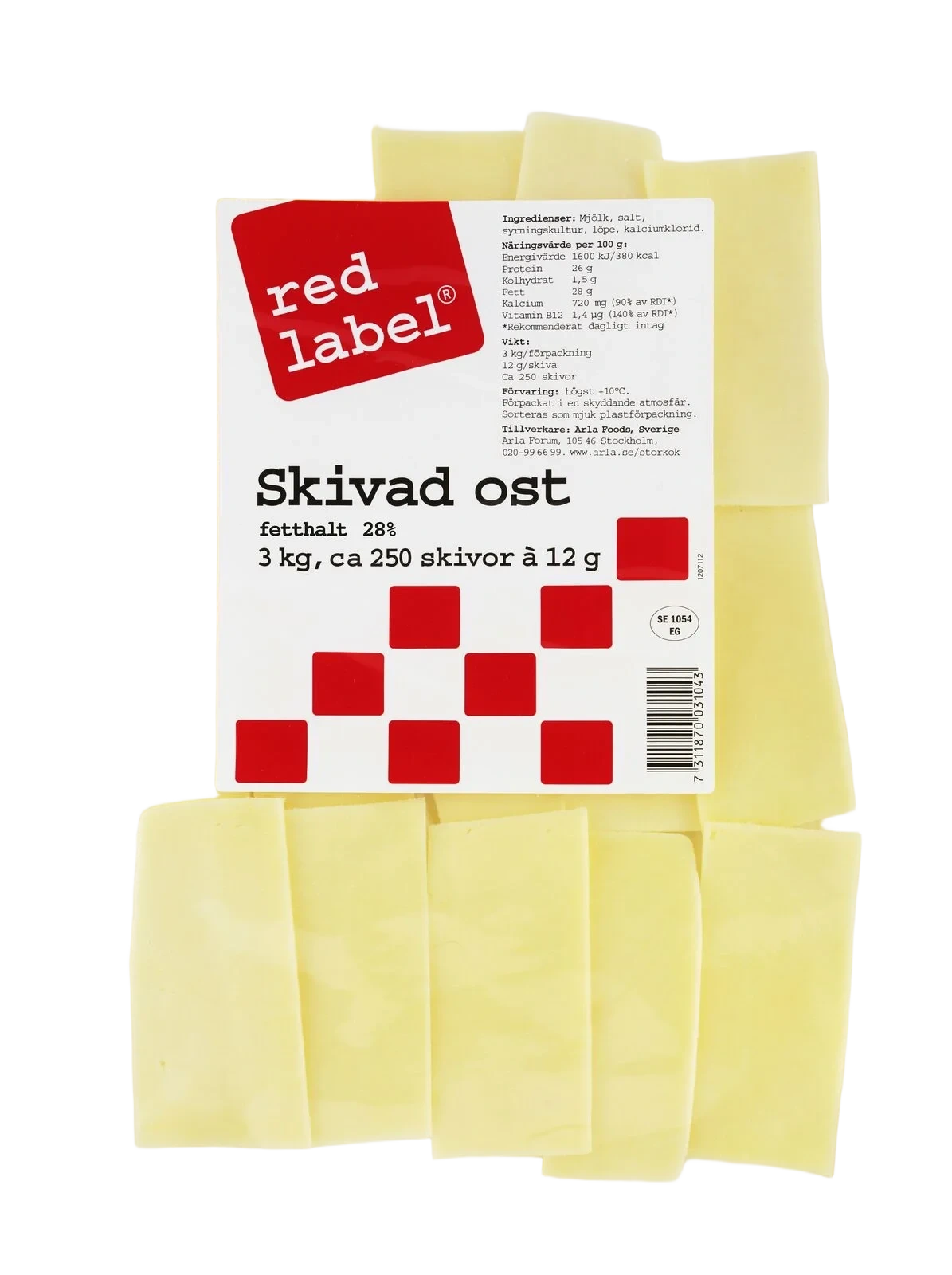 Gouda skivad ost 28%