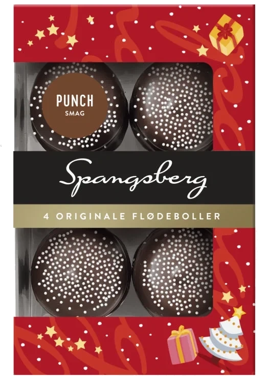Flødeboller Punch 124g United Bakeries