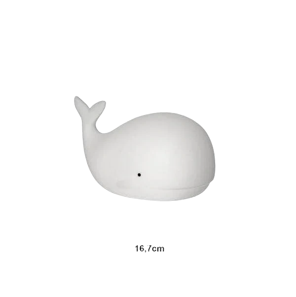 Nattlampa LED Functional Whale Färgskiftande