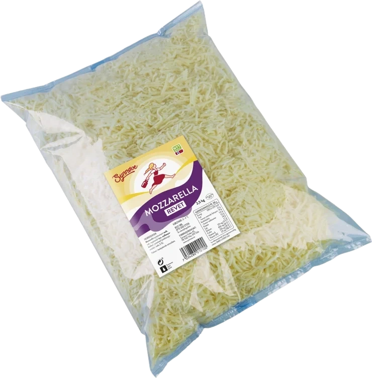 Mozzarella revet ost  2,5kg