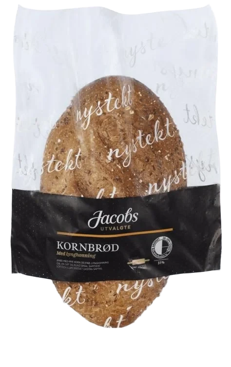 Kornbrød m/lynghonning 680g Jacobs