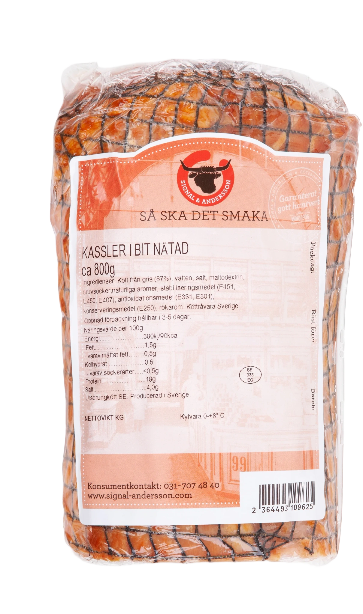 Kassler i bit nätad SE