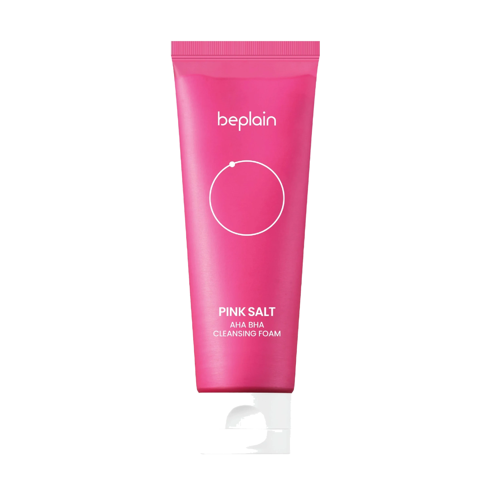 Beplain Pink Salt AHA BHA Cleansing Foam, 120 ml
