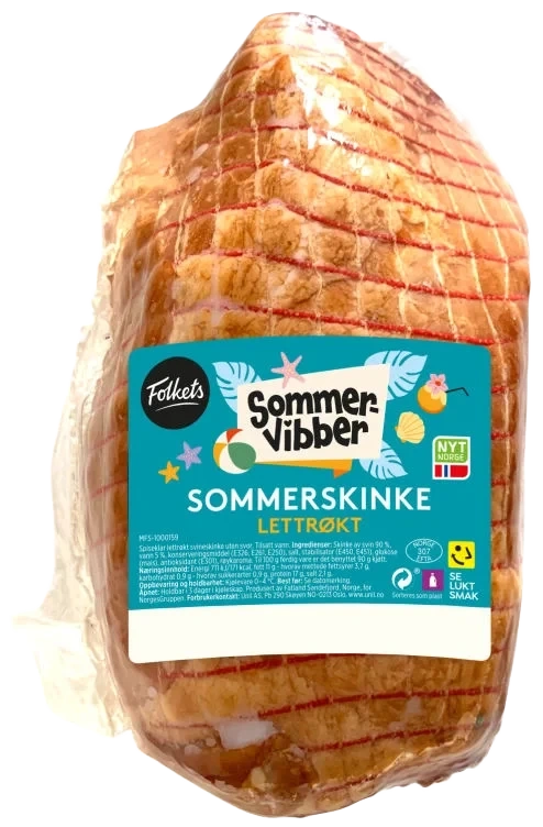 Sommerskinke Lettrøkt Ca1kg Folkets