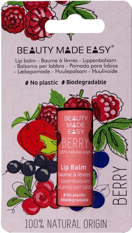 Beauty Made Easy Lip Balm Berry 5,5g