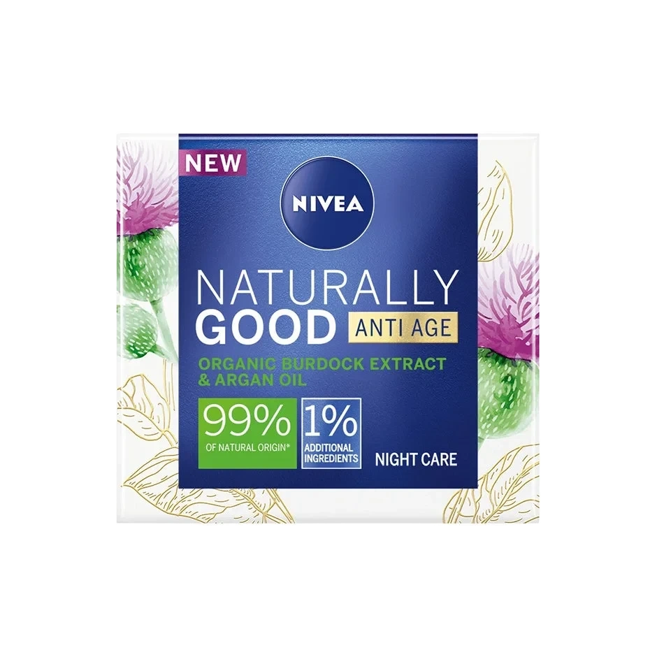 Nivea Naturally Good Anti Age Night Cream 50ml