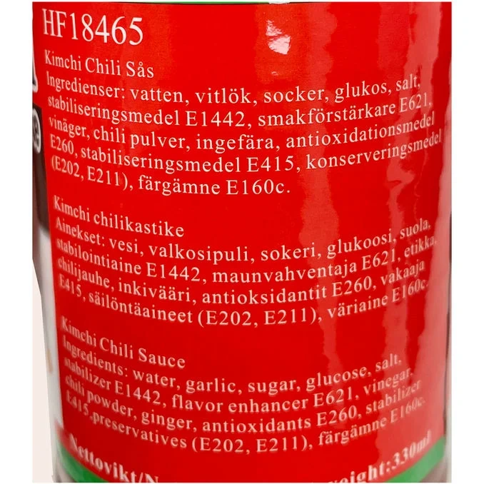 Kimchi Spicy Chilisås