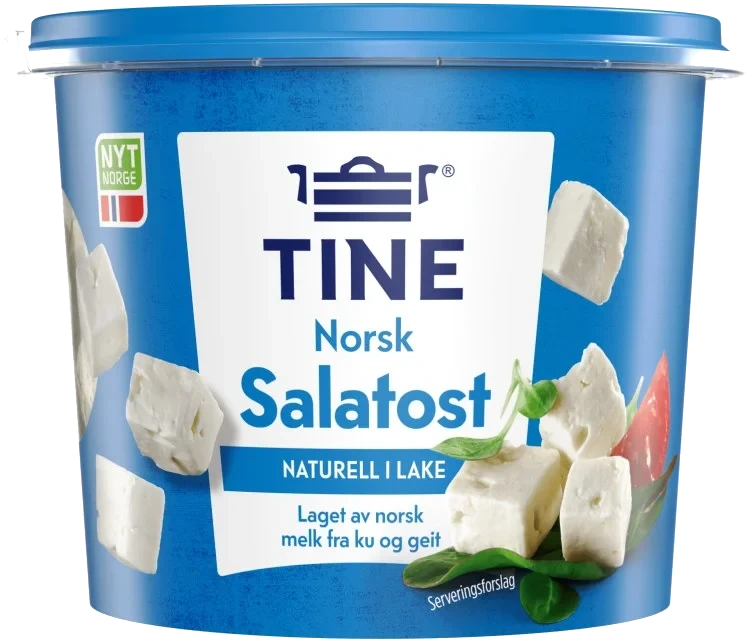 Salatost Naturell 220g Tine
