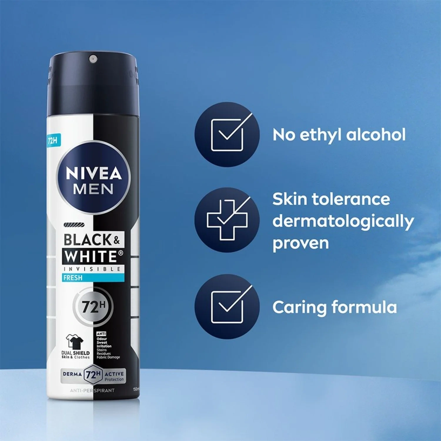 NIVEA MEN Black & White Fresh Spray